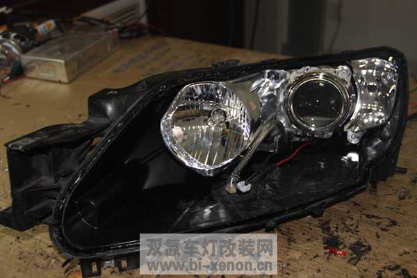 【银川太阳神】马自达CX-7改灯，双光透镜，氙气大灯，让你的车灯无线牛逼。